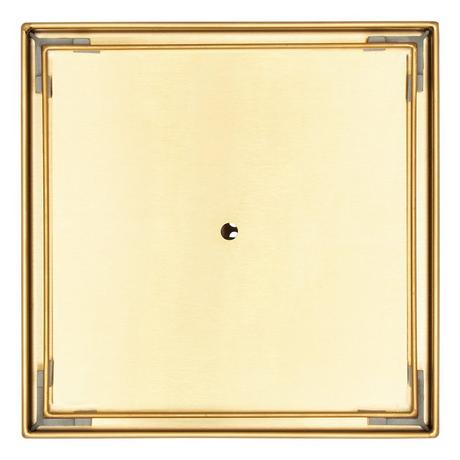 Cohen Square Tile-In Shower Drain  with Drain Flange