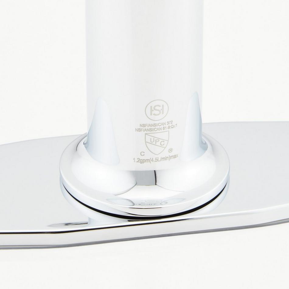 Berwyn Single-Hole Bathroom Faucet with Deck Plate - Chrome, , large image number 3