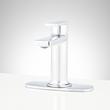 Berwyn Single-Hole Bathroom Faucet with Deck Plate, , large image number 4