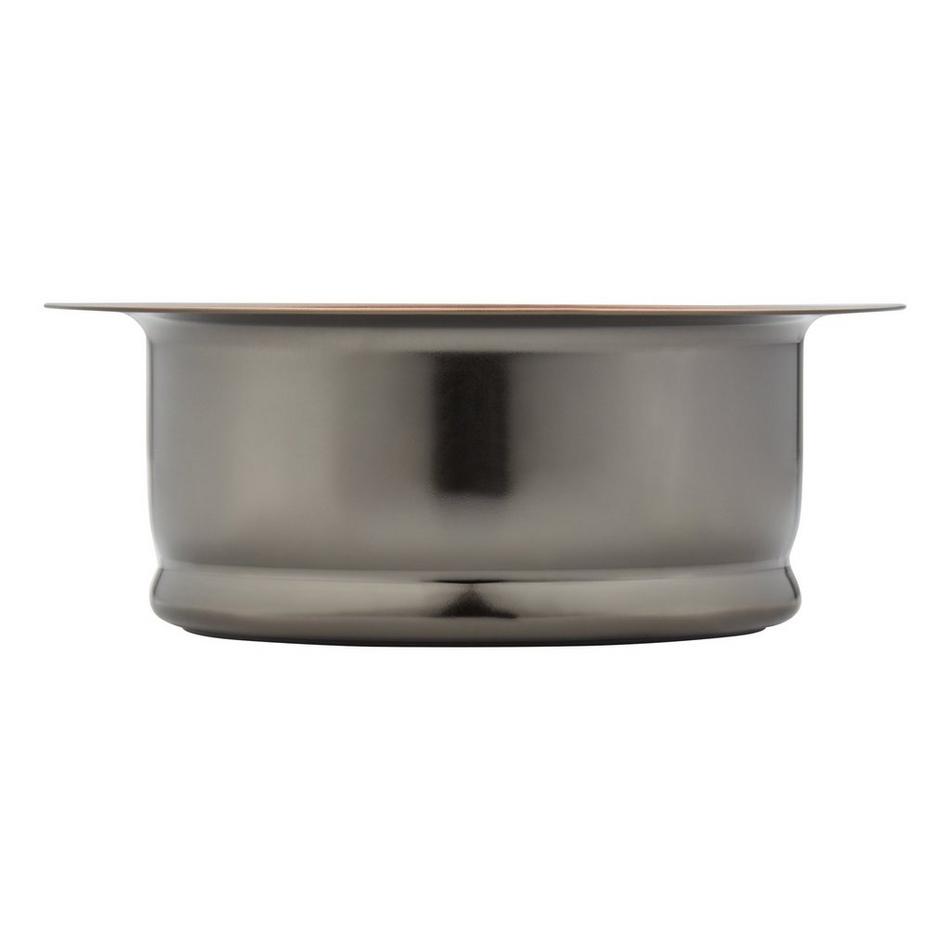 Standard Garbage Disposer Flange & Stopper - Satin Copper, , large image number 1