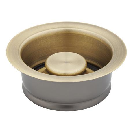 Disposer Flange & Stopper - 3-1/2"