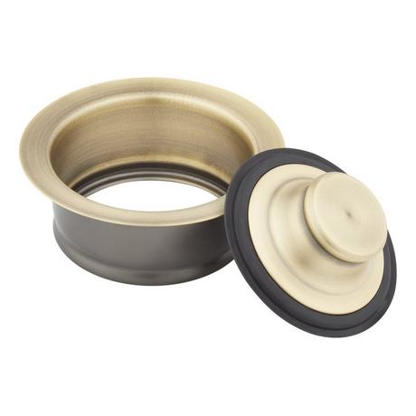 Disposer Flange & Stopper - 3-1/2"
