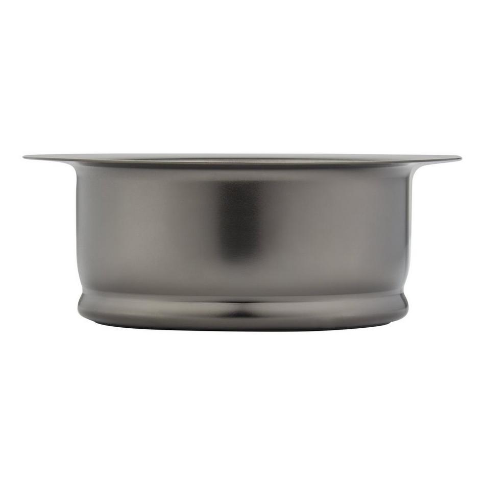 Standard Garbage Disposer Flange & Stopper - Gunmetal, , large image number 1