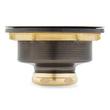 3-1/2" Kitchen Sink Basket Strainer - Satin Copper, , large image number 2