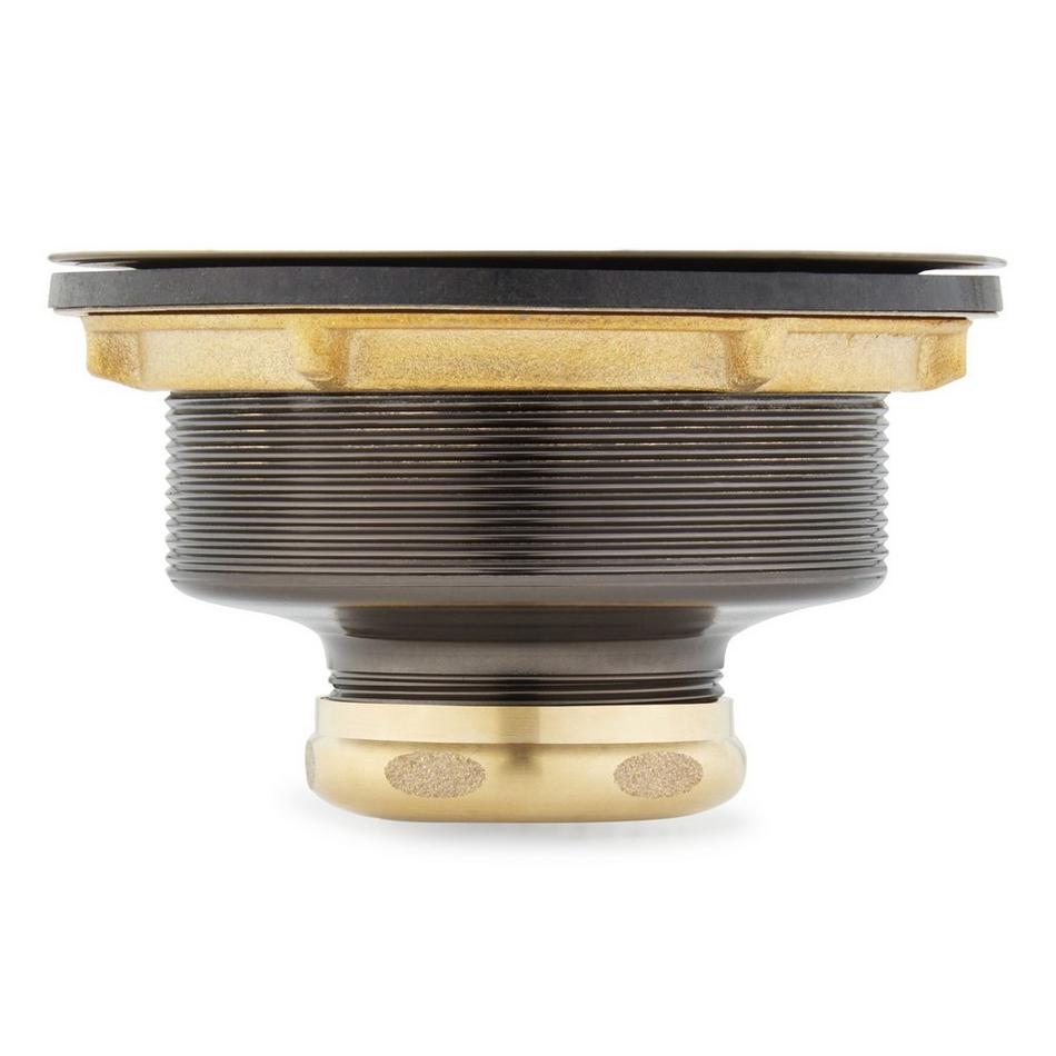 3-1/2" Kitchen Sink Basket Strainer - Satin Copper, , large image number 2