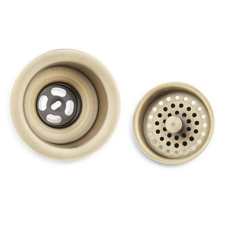 Strainer Basket with Lift Stopper - 3-1/2"