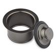 Deep Garbage Disposer Flange & Stopper - Gunmetal, , large image number 1