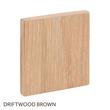Wood Finish Sample In Driftwood Brown, , large image number 0