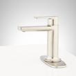 Berwyn Single-Hole Bathroom Faucet with Deck Plate, , large image number 3