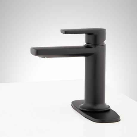 Berwyn Single-Hole Bathroom Faucet with Deck Plate