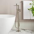 Berwyn Freestanding Tub Faucet with Hand Shower - Matte Black, , large image number 3