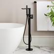 Berwyn Freestanding Tub Faucet with Hand Shower - Matte Black, , large image number 1