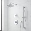 Berwyn Pressure Balance Shower System with Slide Bar and Hand Shower, , large image number 1