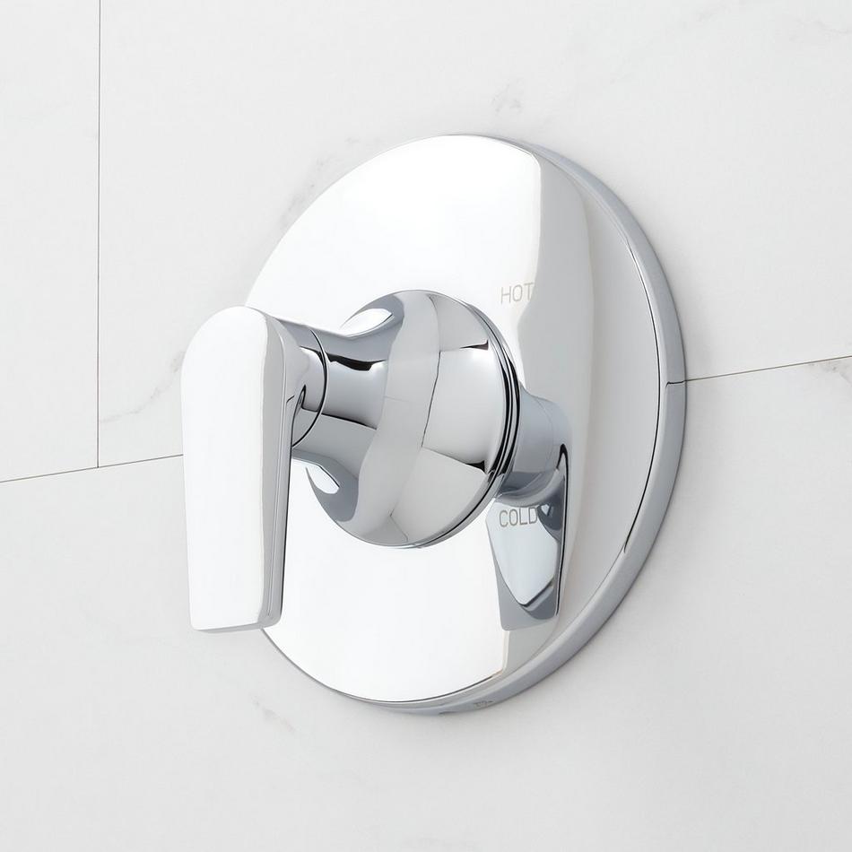Berwyn Pressure Balance Shower System with Hand Shower - Chrome, , large image number 3