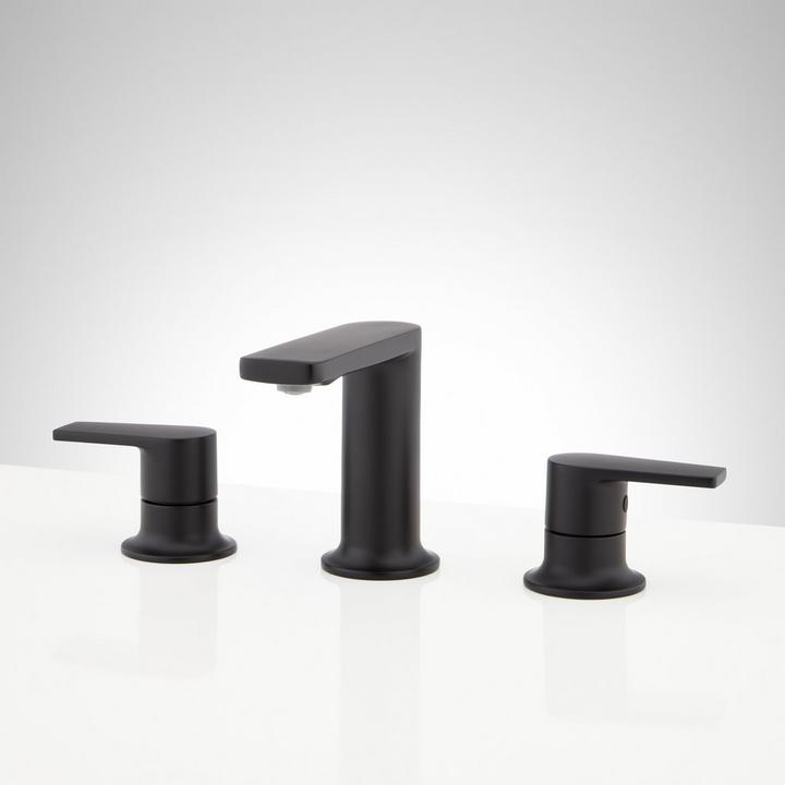 Berwyn Widespread Bathroom Faucet in Matte Black