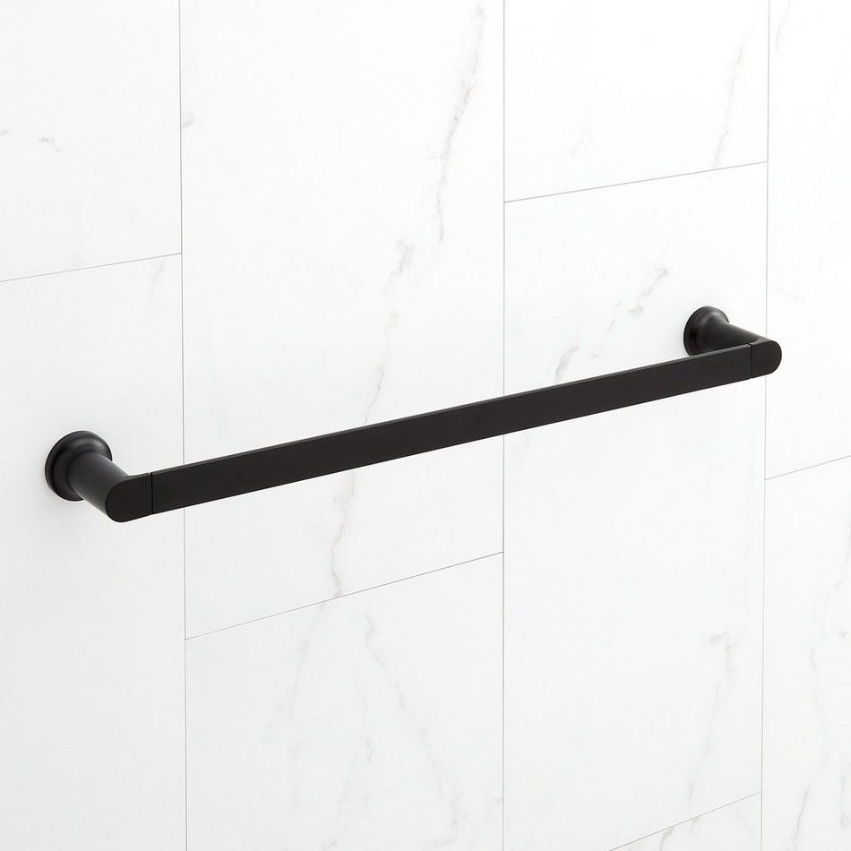 24" Berwyn Towel Bar - Matte Black, , large image number 1