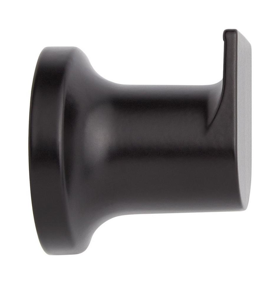 Berwyn Robe Hook - Matte Black, , large image number 1
