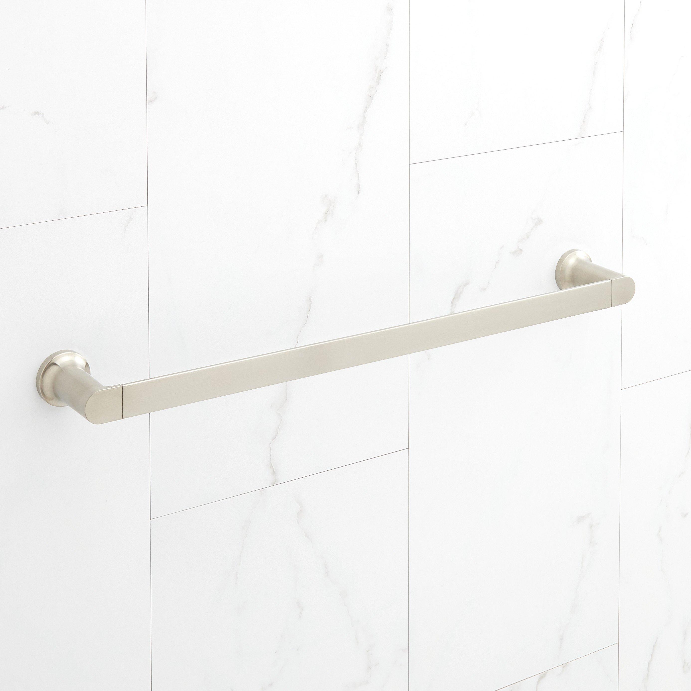 Thin best sale towel bar