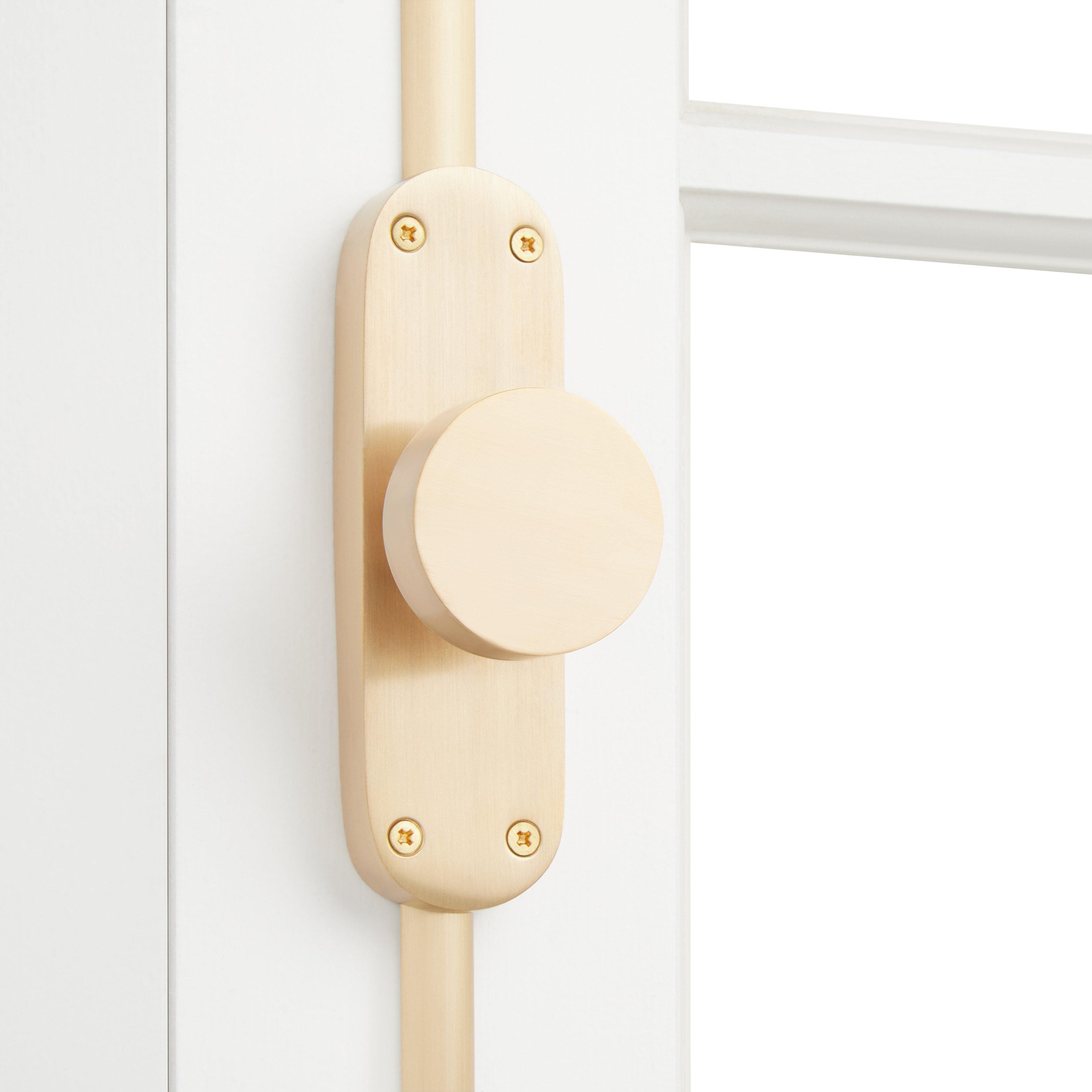 Sungrove Brass Door Cremone Bolt | Signature Hardware