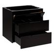 24" Dita Wall-Mount Vanity with Rectangular Undermount Sink - Black, , large image number 4