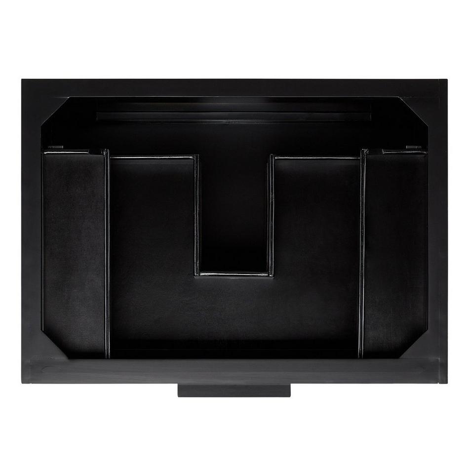 30" Dita Wall-Mount Vanity with Undermount Sink - Black, , large image number 5