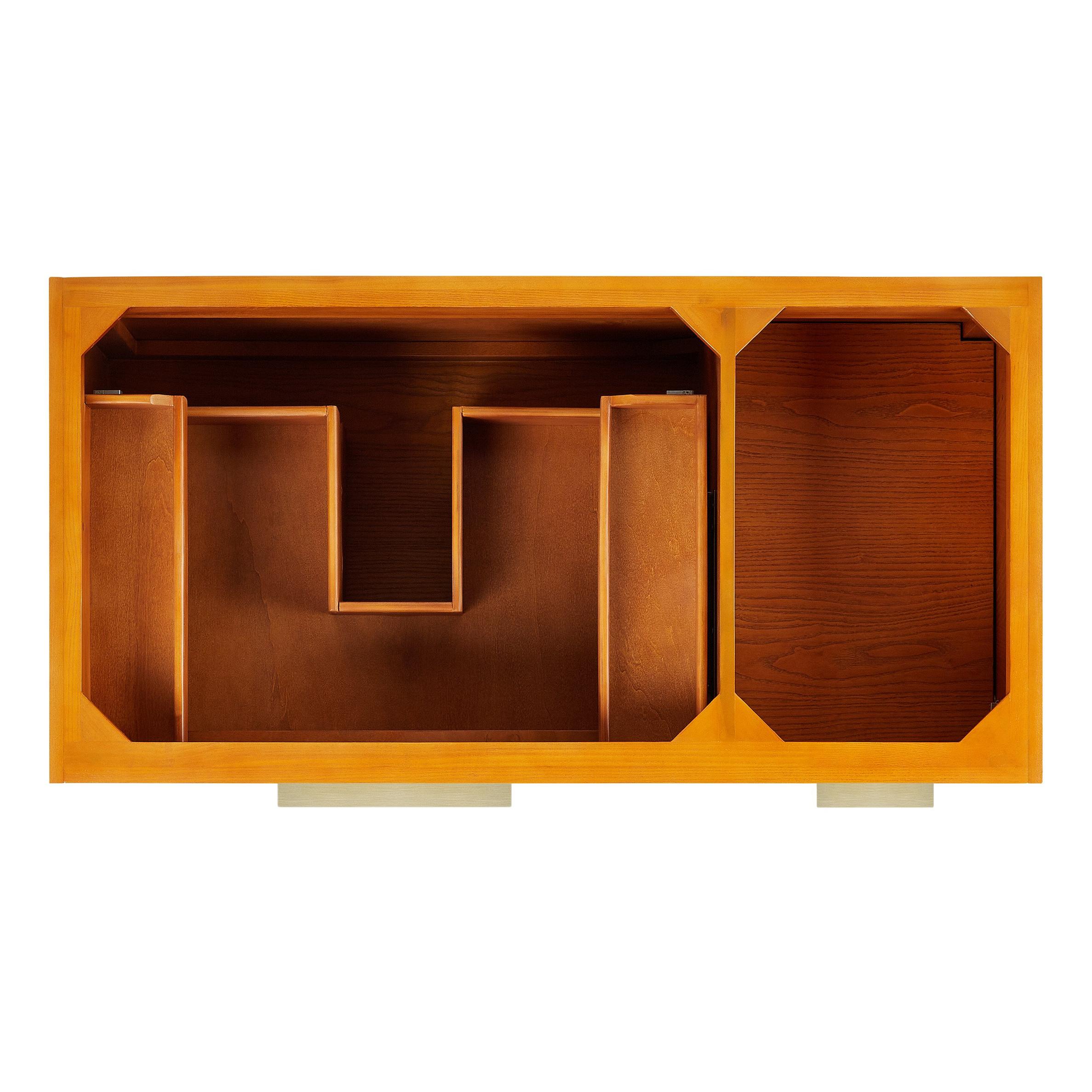 42" Dita WallMount Vanity Honey Oak Vanity Only