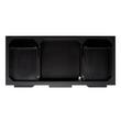 48" Dita Wall-Mount Vanity with Undermount Sink - Black, , large image number 5