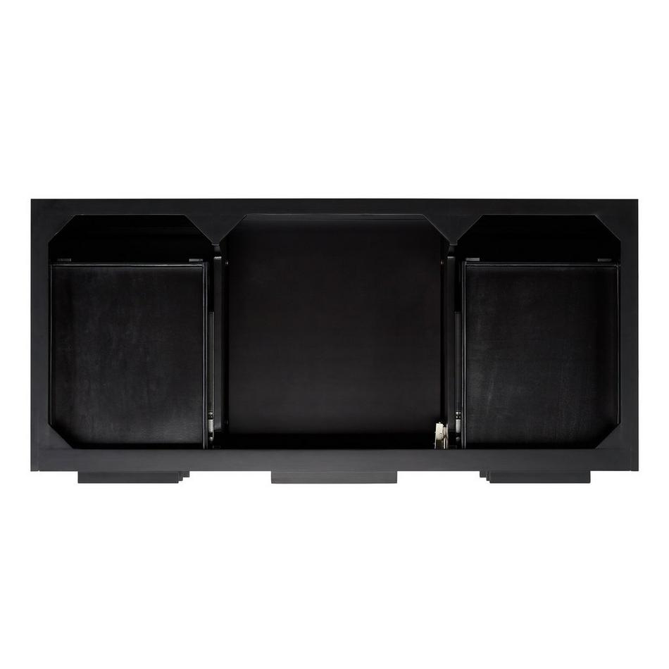 48" Dita Wall-Mount Vanity with Undermount Sink - Black, , large image number 5