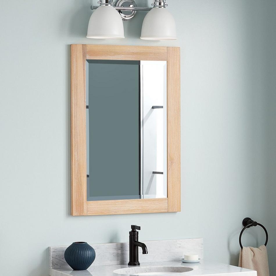Fallbrook Vanity Mirror - Driftwood Brown, , large image number 0