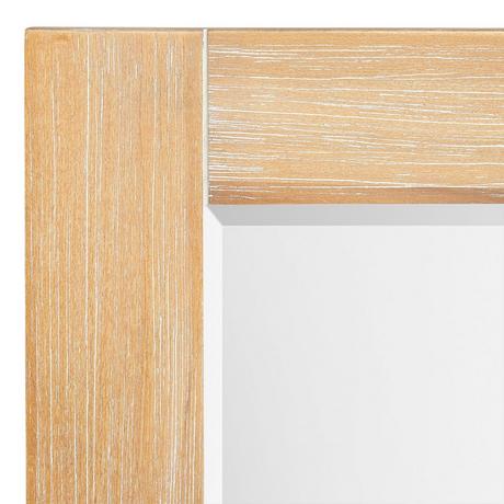 Fallbrook Vanity Mirror - Driftwood Brown