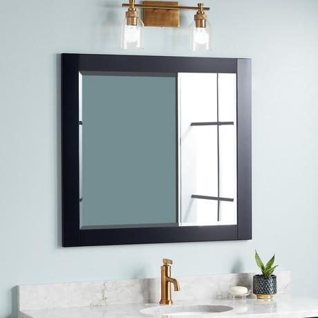 Fallbrook Vanity Mirror - Midnight Navy Blue