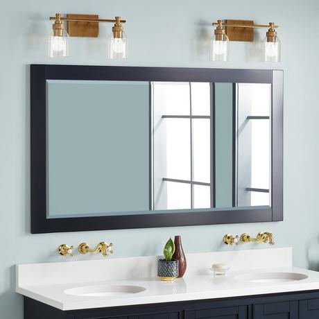 Fallbrook Vanity Mirror - Midnight Navy Blue