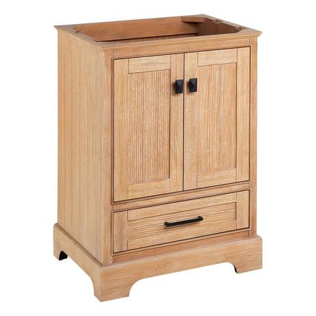 24" Quen Vanity - Driftwood Brown - Vanity Cabinet Only
