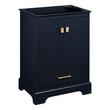 24" Quen Vanity With Undermount Sink - Midnight Navy Blue, , large image number 2