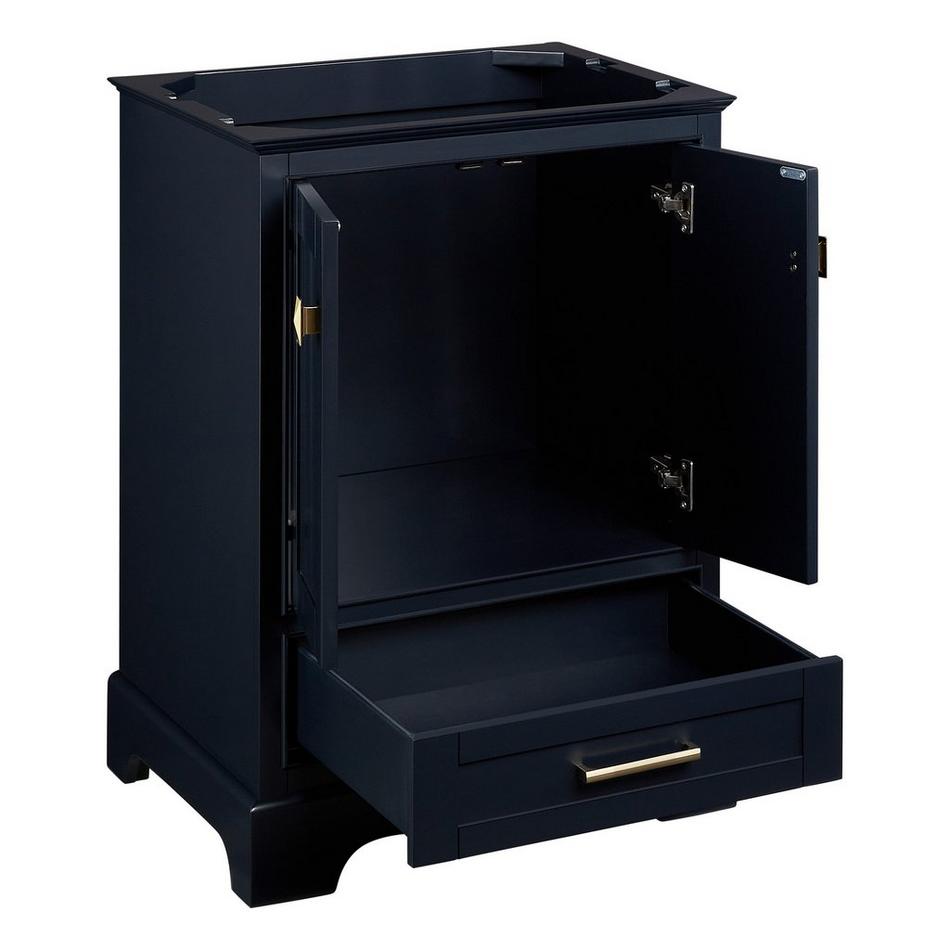 24" Quen Vanity With Undermount Sink - Midnight Navy Blue, , large image number 3