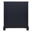 30" Quen Vanity With Undermount Sink - Midnight Navy Blue - Arctic White Quartz No Faucet Holes, , large image number 5