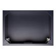 30" Quen Vanity With Undermount Sink - Midnight Navy Blue - Arctic White Quartz No Faucet Holes, , large image number 4