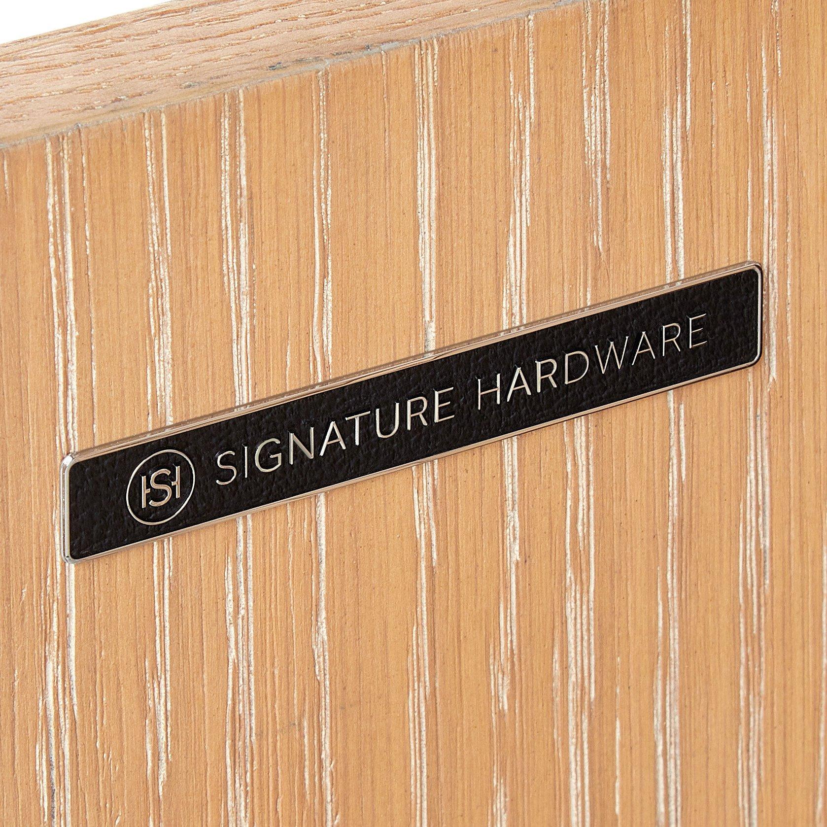 Signature Hardware 60 offers