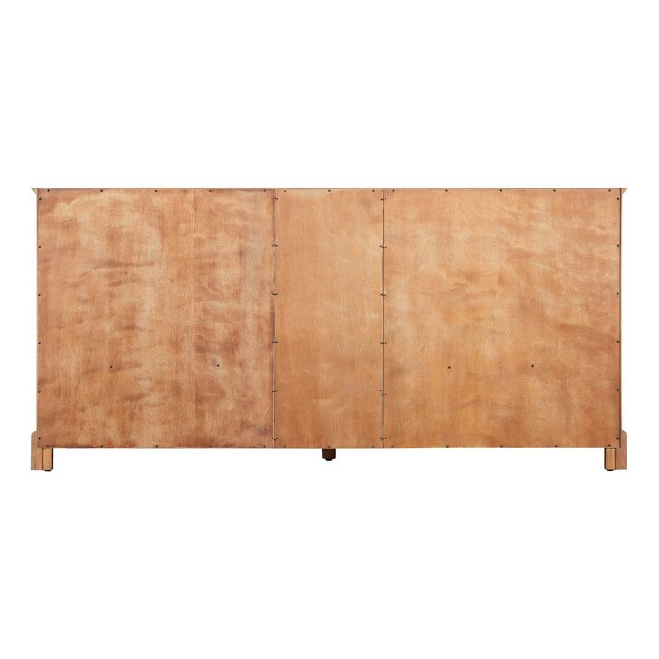 72" Quen Double Vanity With Rectangular Undermount Sinks - Driftwood Brown, , large image number 6