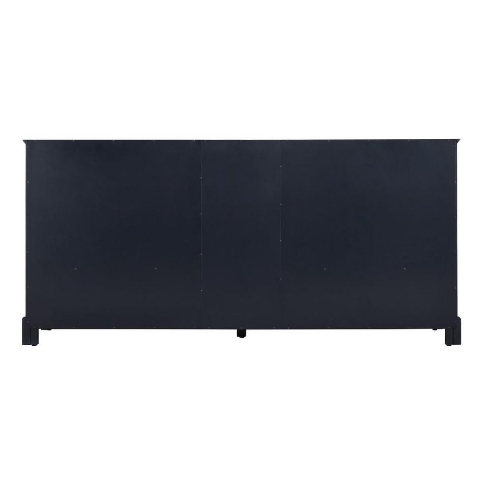 72" Quen Double Vanity With Rectangular Undermount Sinks - Midnight Navy Blue, , large image number 6