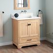 30" Quen Vanity With Undermount Sink - Driftwood Brown, , large image number 1