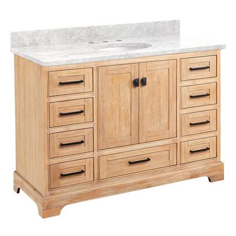 48" Quen Vanity With Undermount Sink - Driftwood Brown