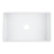 33" Easley Fireclay Farmhouse Sink - Glossy White, , large image number 4