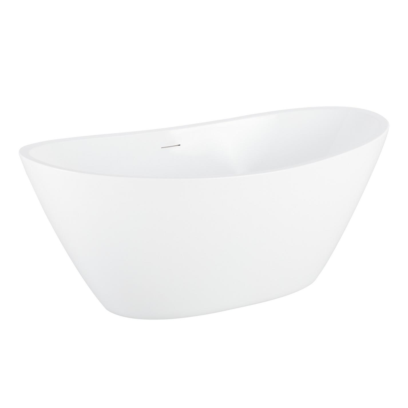 60" Treece Acrylic Freestanding Tub Signature Hardware