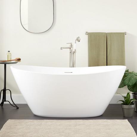 66" Treece Acrylic Freestanding Tub