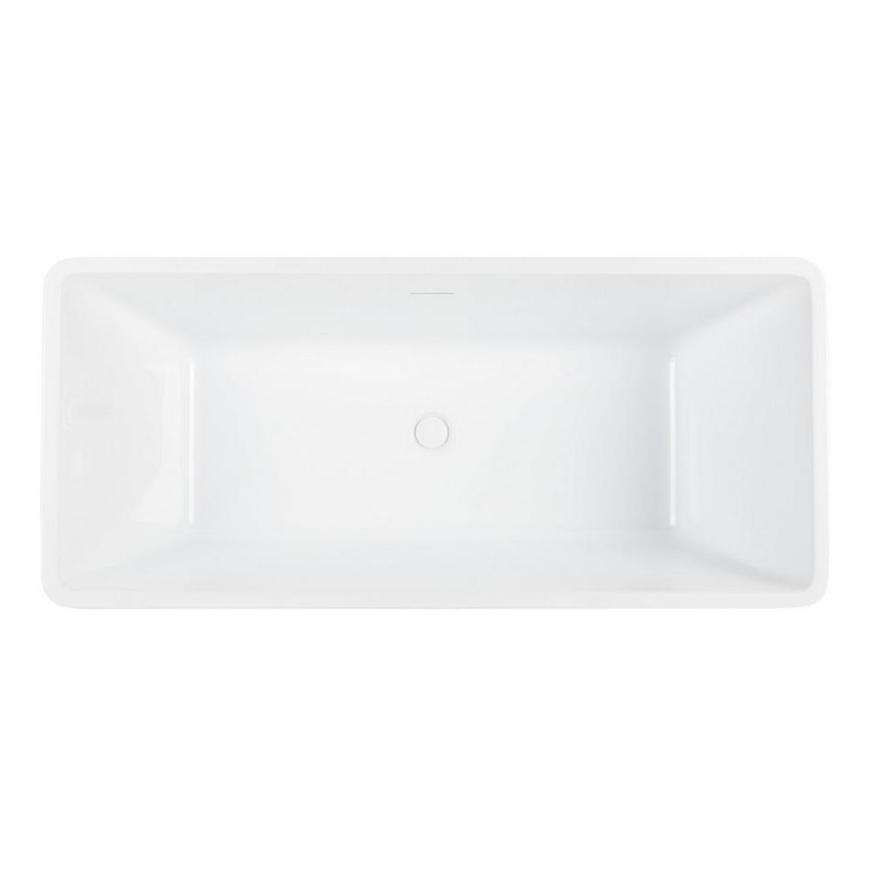 59" Laxson Acrylic Freestanding Tub, , large image number 3
