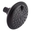 Round Multifunction Shower Head - Matte Black, , large image number 0