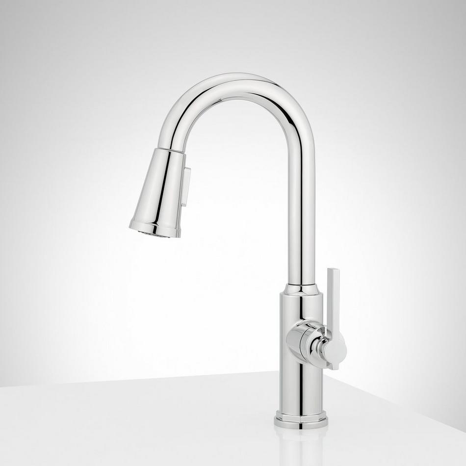 Greyfield Single-Hole Pull-Down Bar Faucet, , large image number 8