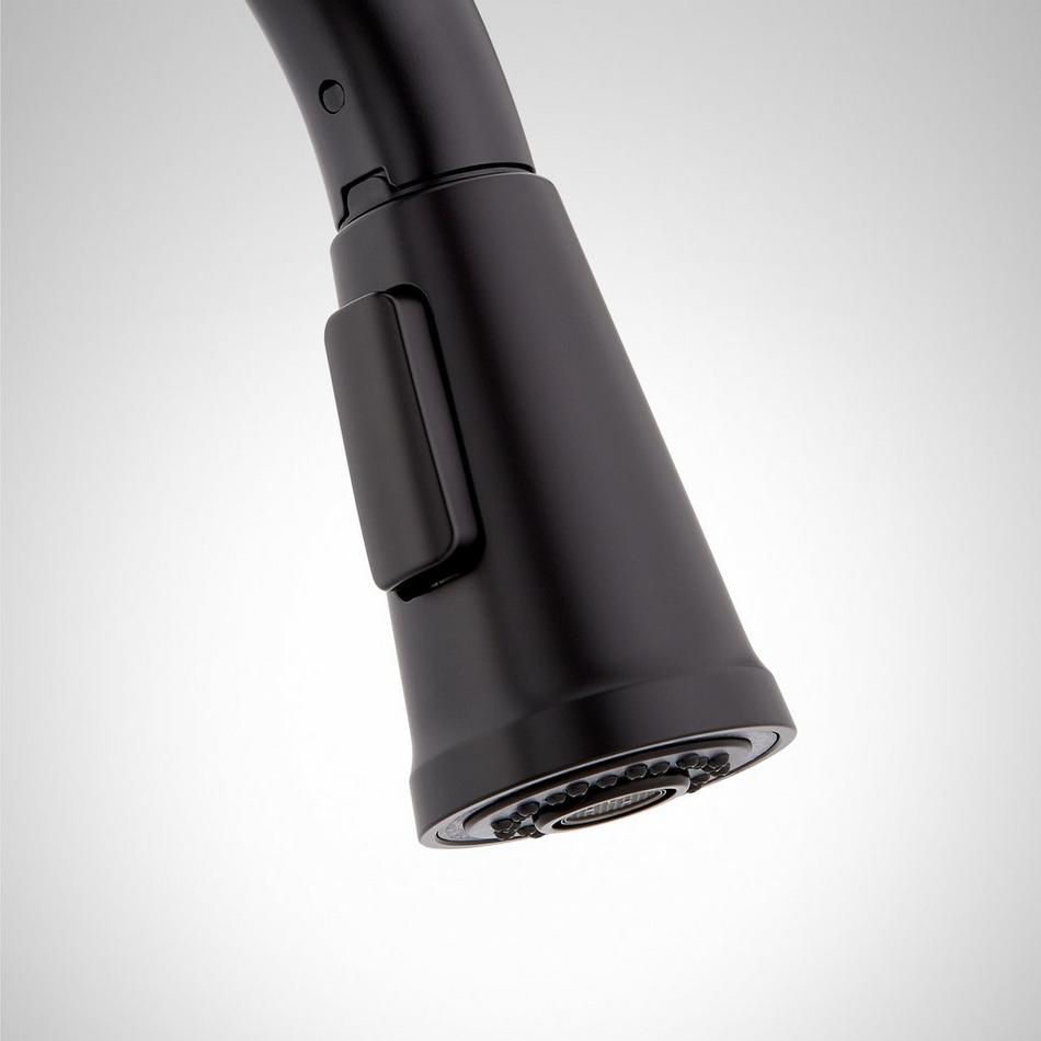 Greyfield Single-Hole Pull-Down Bar Faucet - Matte Black, , large image number 3