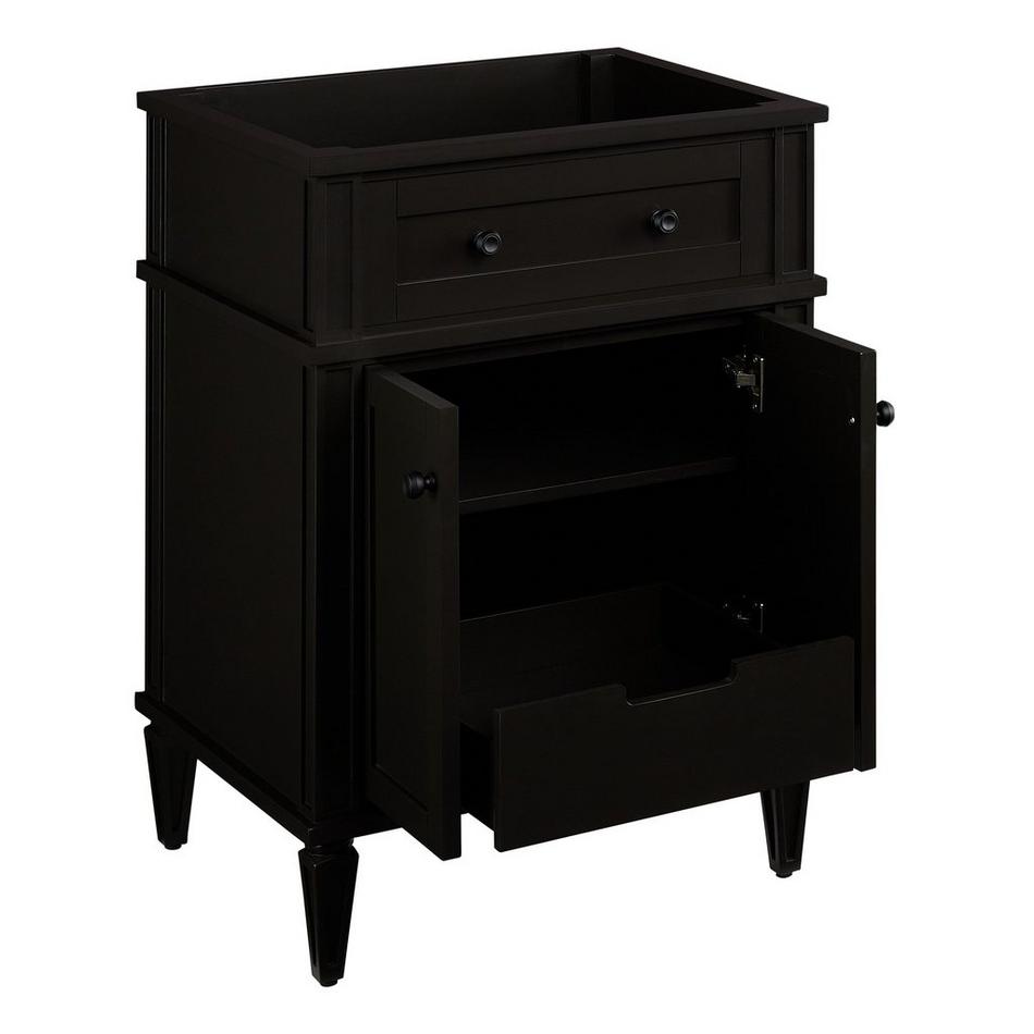 24" Elmdale Vanity - Charcoal Black - Vanity Cabinet Only, , large image number 1